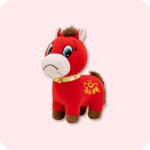 Crying Horse Plush 10 Inches