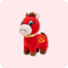 Crying Horse Plush 12 Inches